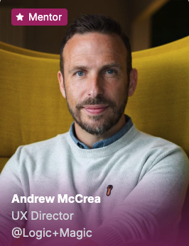 Mentor Andrew McCrea