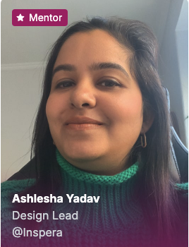 Mentor Ashlesha Yadav