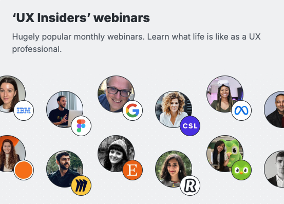 UX Insiders Webinars