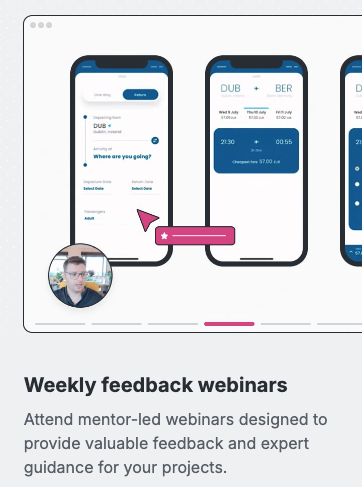 Weekly Feedback Webinars